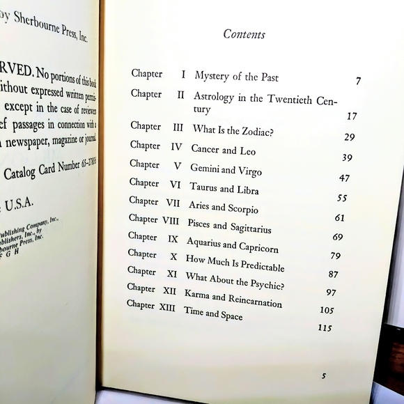 AN ASTROLOGY PRIMER FOR THE MILLONS by Carl Payne Toby Vintage 1965 - Picture 4 of 4